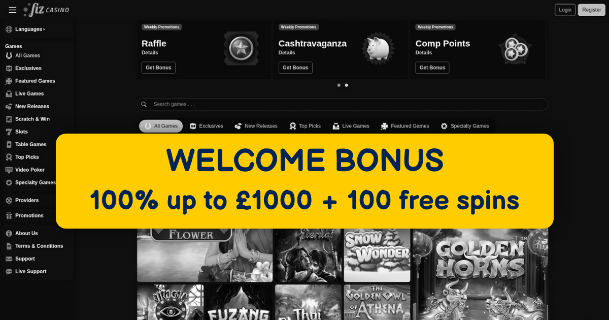 Fiji Casino welcome bonus