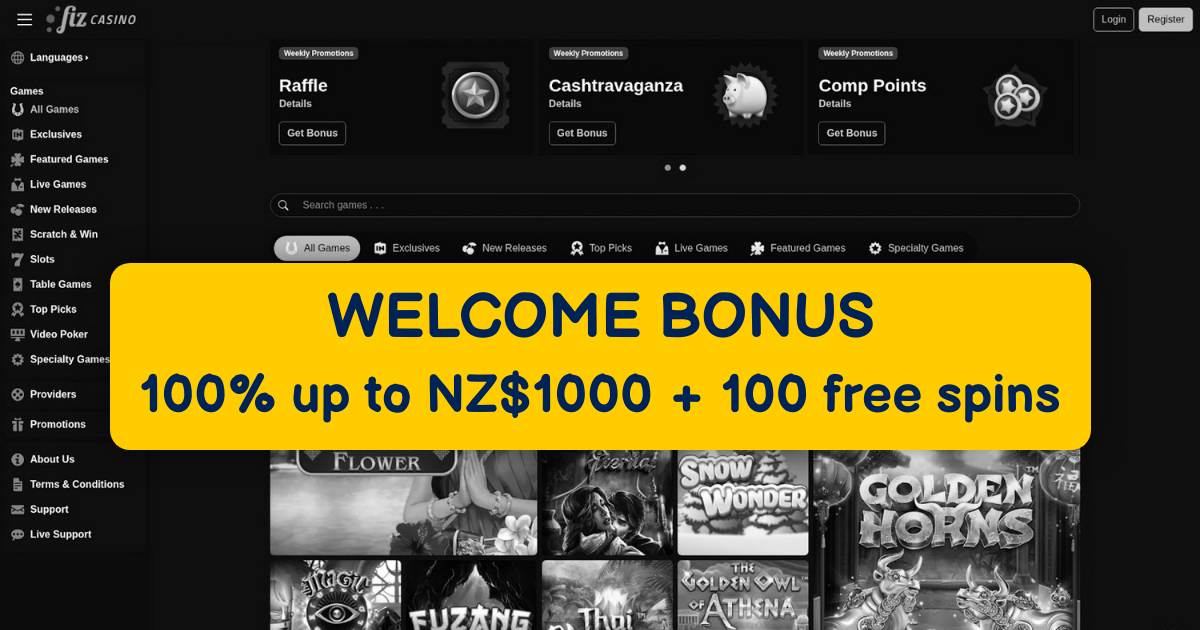 Fiji Casino welcome bonus